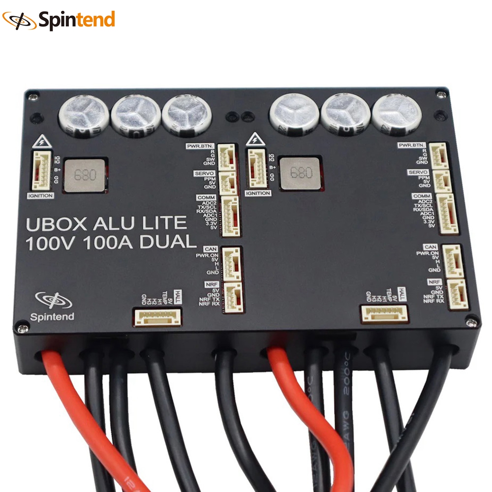 Dual Ess9038 Dac - 100V 100Ax2 Dual Ubox Aluminum Controller