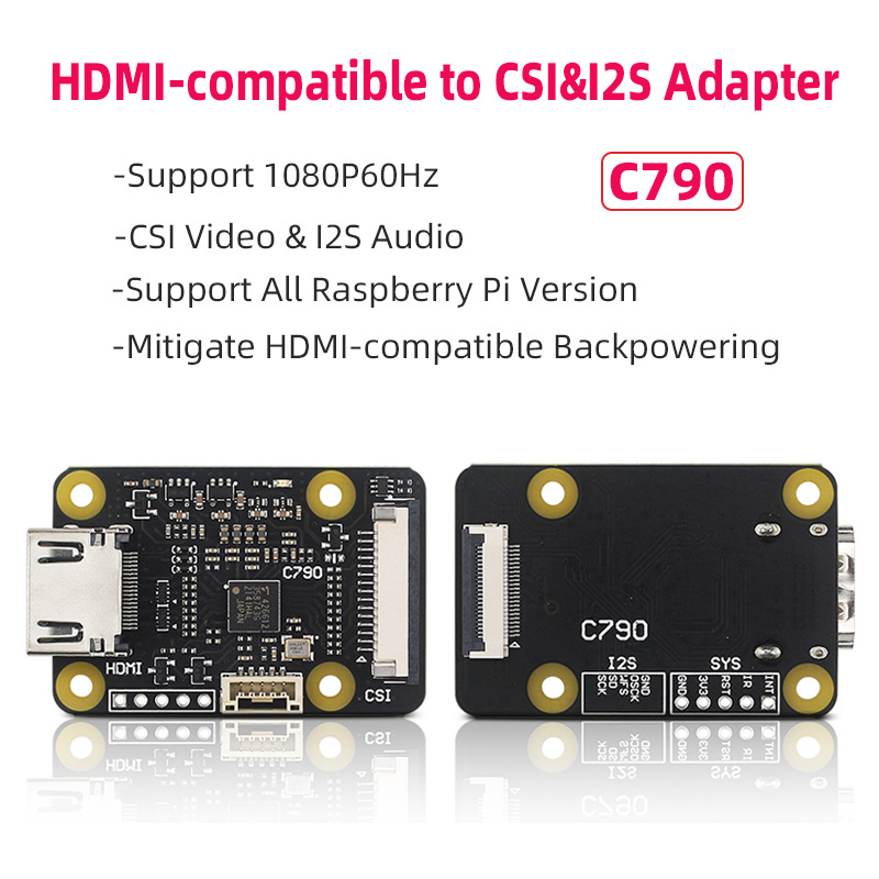 Dac I2S Hdmi Input - C790 1080P 60Hz HDMI-compatible to CSI-2