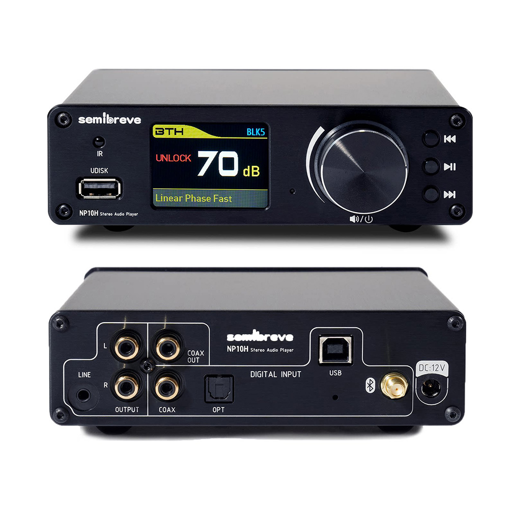 Dac Usb Coaxial Optical Bluetooth - NP10H Lossless Audio Decoder Digital Audio