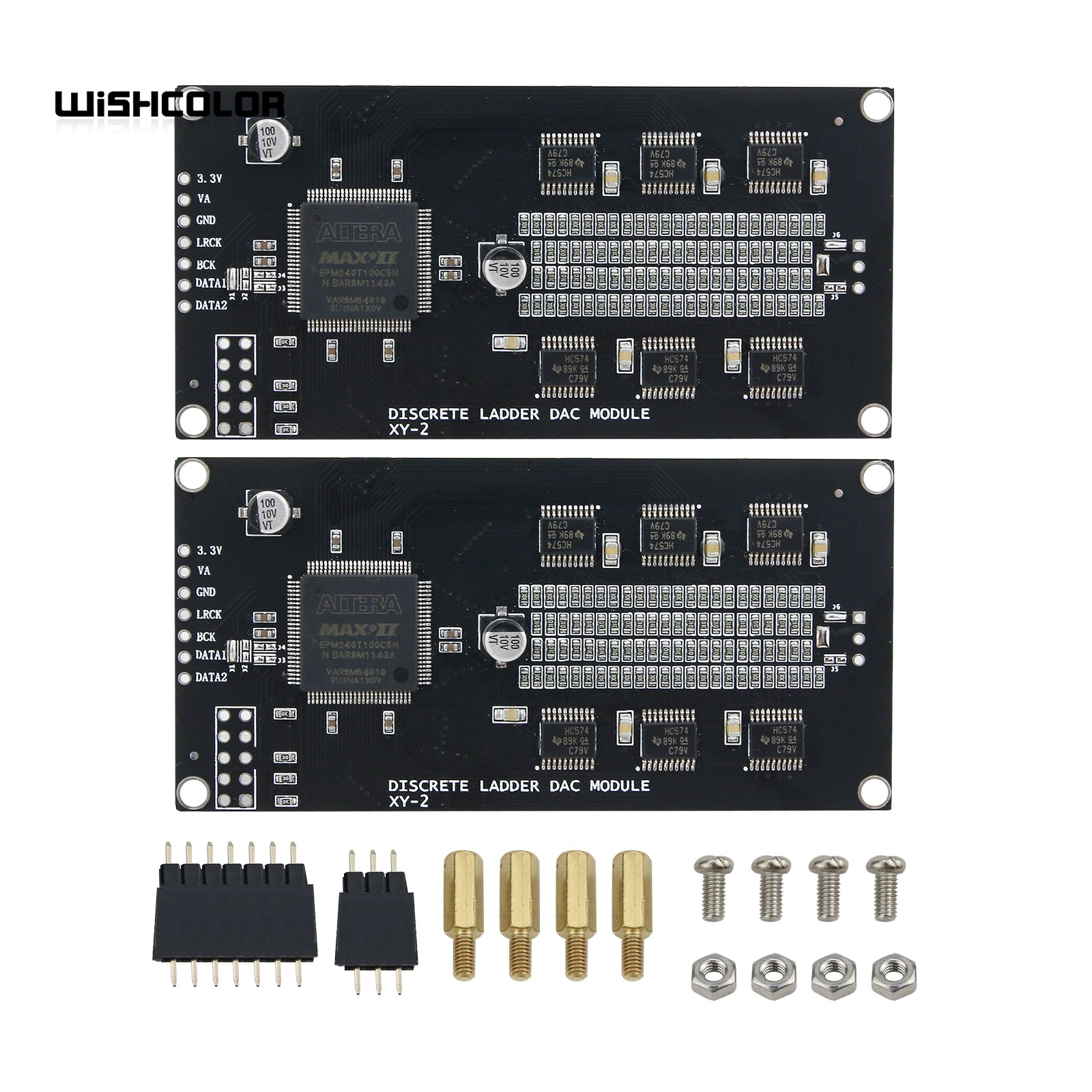 R2R Ladder Dac 24Bit - Wishcolor 2pcs XY-2 Discrete Ladder DAC