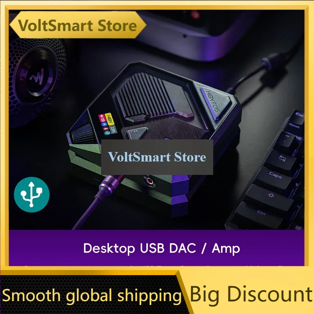 VoltSHiby Fd5 Usb Wireless Hea - огляд і ціна Dac Akm4493 Usb Dsd512