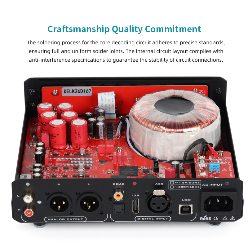 MUSICIAN DELPHINUS R2R DAC RCA - огляд і ціна R2R Dac Balanced Xlr