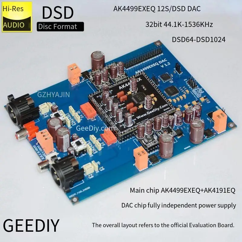 Latest AK4499 EX I2S/DSD Audio - огляд і ціна Ak4499 Dac Decoder