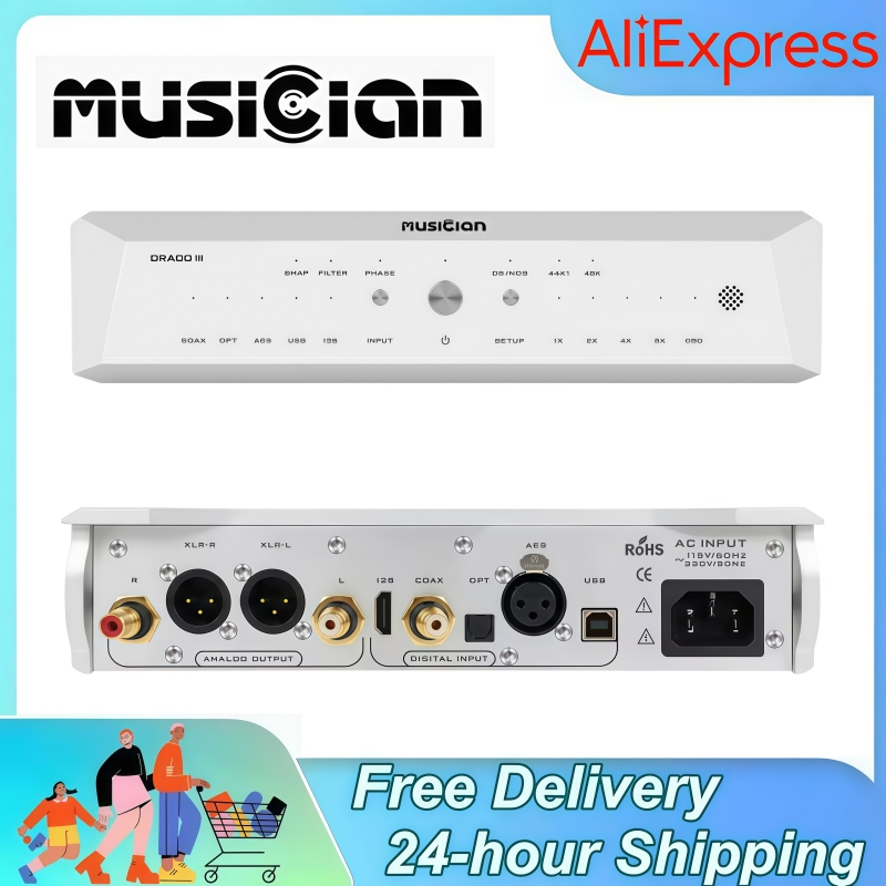 MUSICIAN Draco III R2R DAC ALT - огляд і ціна R2R Dac Balanced Xlr