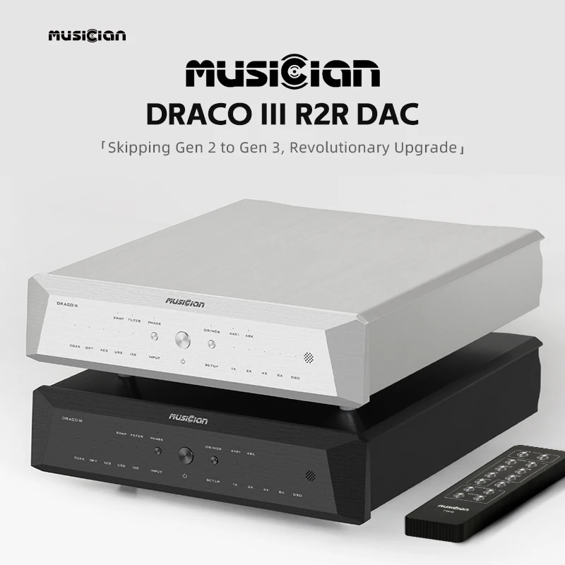 MUSICIAN Draco III R2R DAC ALT - огляд і ціна R2R Dac Balanced Xlr