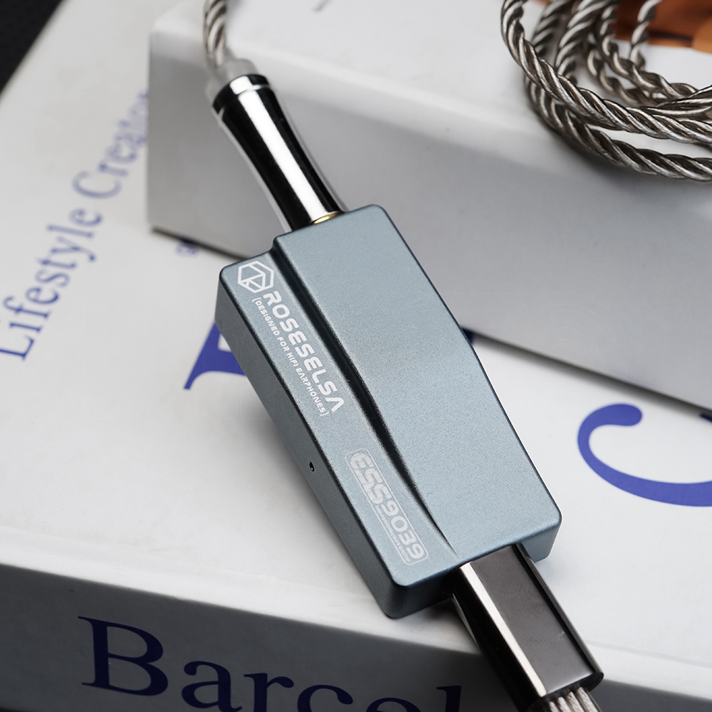 ROSESELSA RS9039 Portable Flag - огляд і ціна Dac With Headphone Amp Balanced