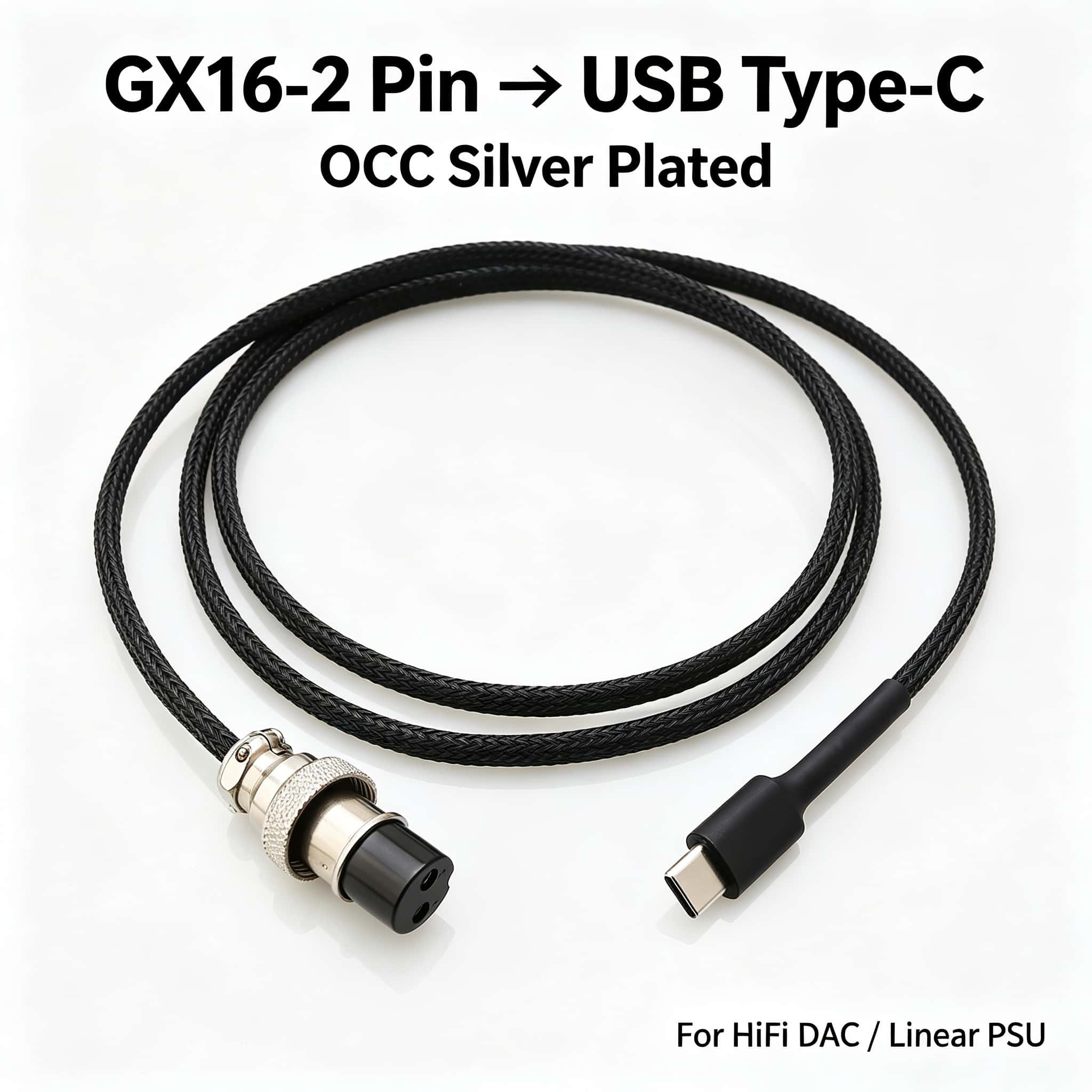 Audiocrast GX16-2 Pin to USB T - огляд і ціна Portable Dac Dongle Usb C