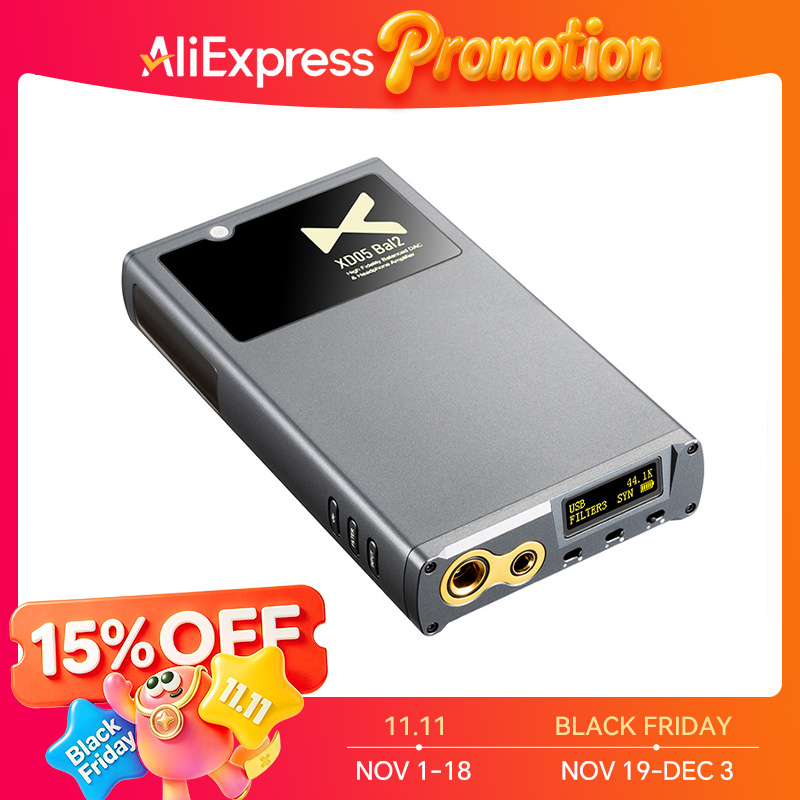 XDUOO XD05 BAL2 Portable DAC & - огляд і ціна Dac Usb Coaxial Optical Bluetooth