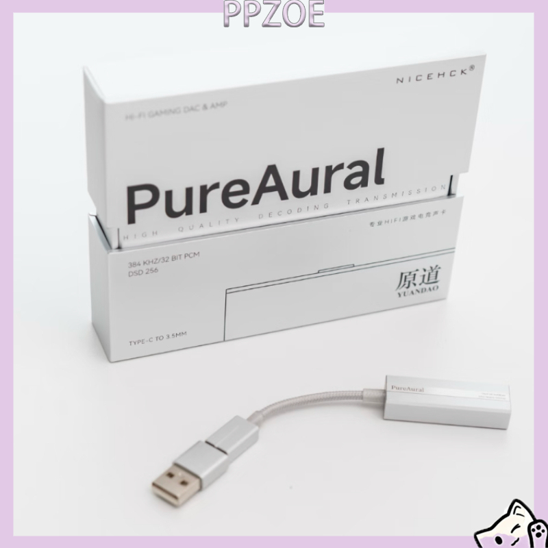 NICEHCK PureAural USB Type-C D - огляд і ціна Portable Dac Dongle Usb C