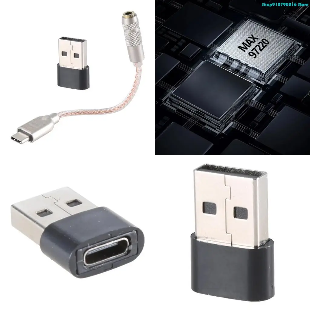 N2UB USB C to 3.5mm Sound Adap - огляд і ціна Portable Dac Dongle Usb C