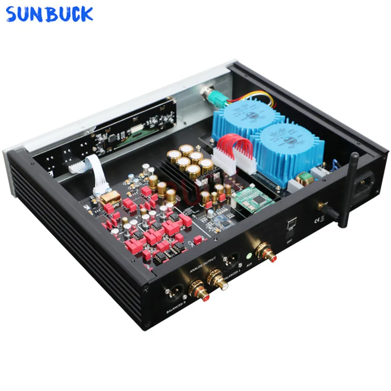 SUNBUCK DA380 dual-core fully  - огляд і ціна Dac Es9038Pro Usb