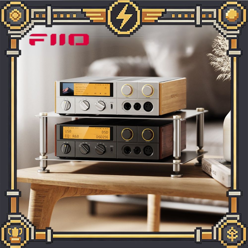 FiiO K17 R2R Desktop DAC Amp D - огляд і ціна Dac With Headphone Amp Balanced