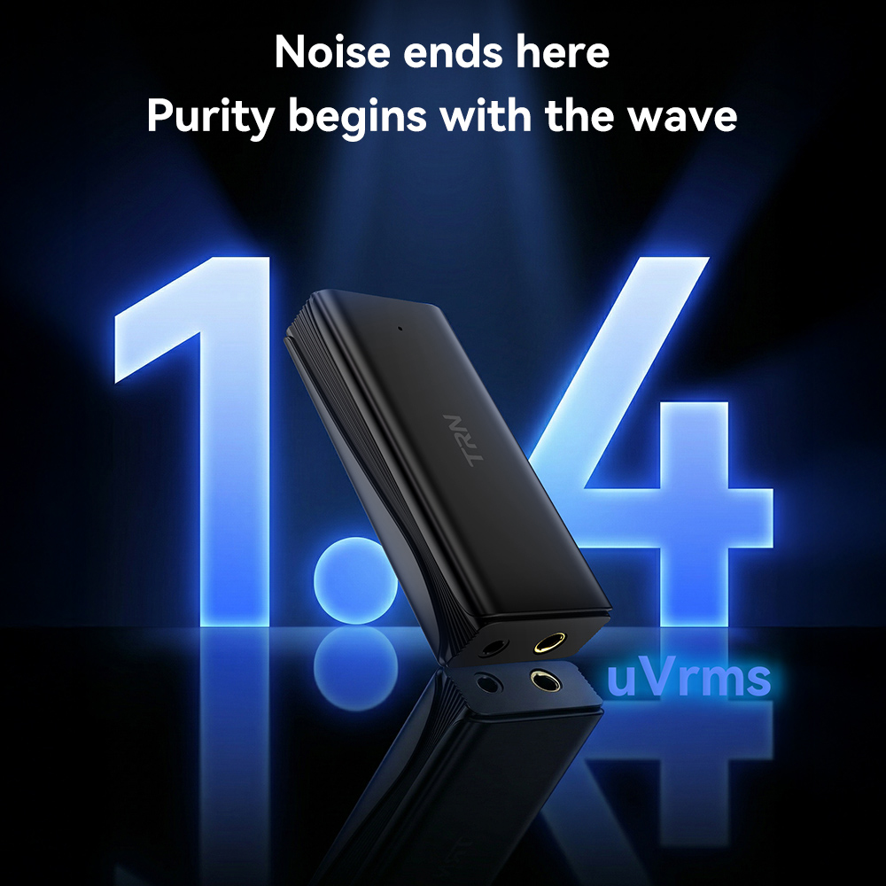 TRN WAVE Portable Bluetooth Au - огляд і ціна Dac With Headphone Amp Balanced