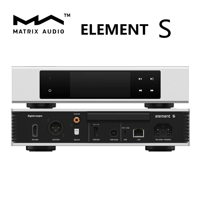 MATRIX Element S Music Streame - огляд і ціна Dac Streamer Network Player