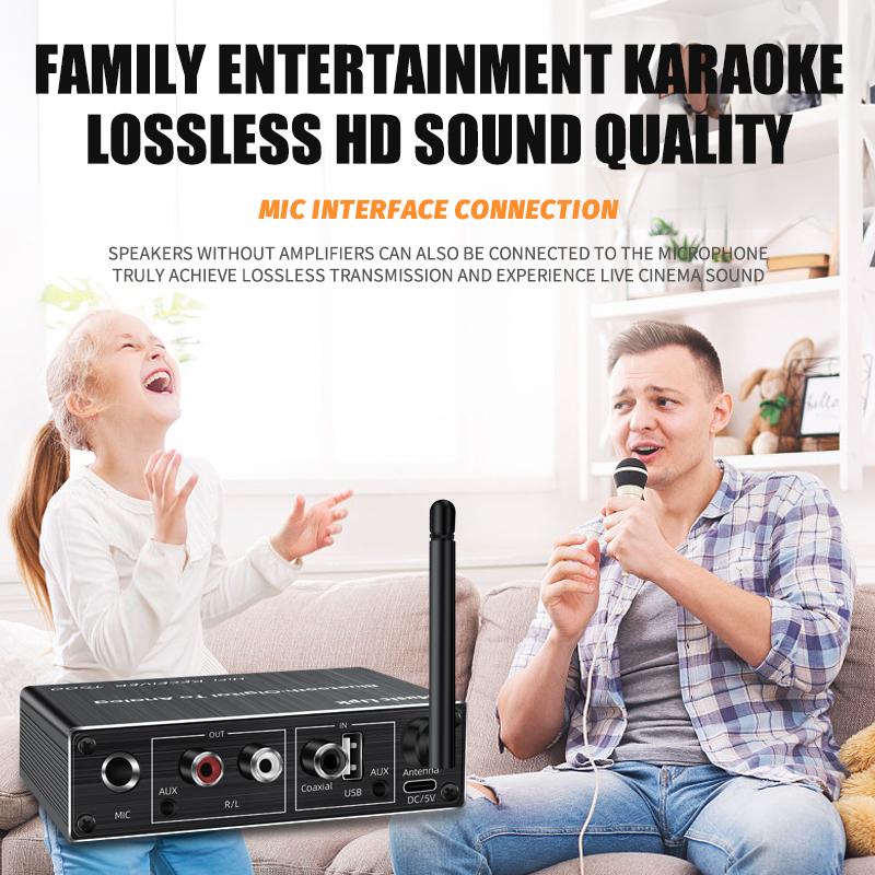 Bluetooth 5.4 Audio Receiver D - огляд і ціна Dac Usb Coaxial Optical Bluetooth