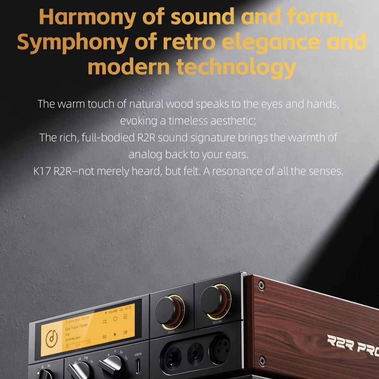 FIIO K17 R2R Desktop AMP Headp - огляд і ціна R2R Dac Balanced Xlr