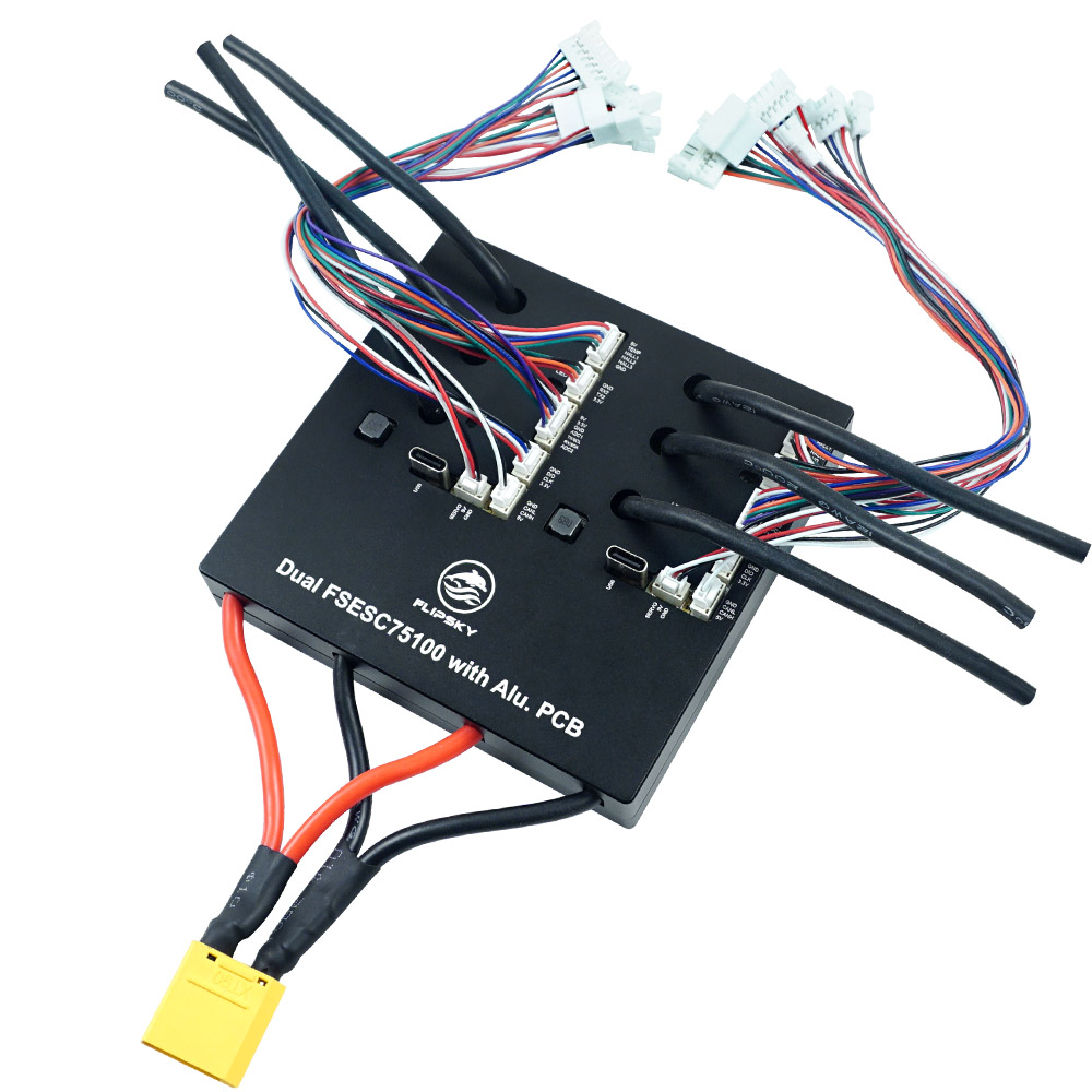 Flipsky Dual 75100 With Alumin - огляд і ціна Dual Ess9038 Dac