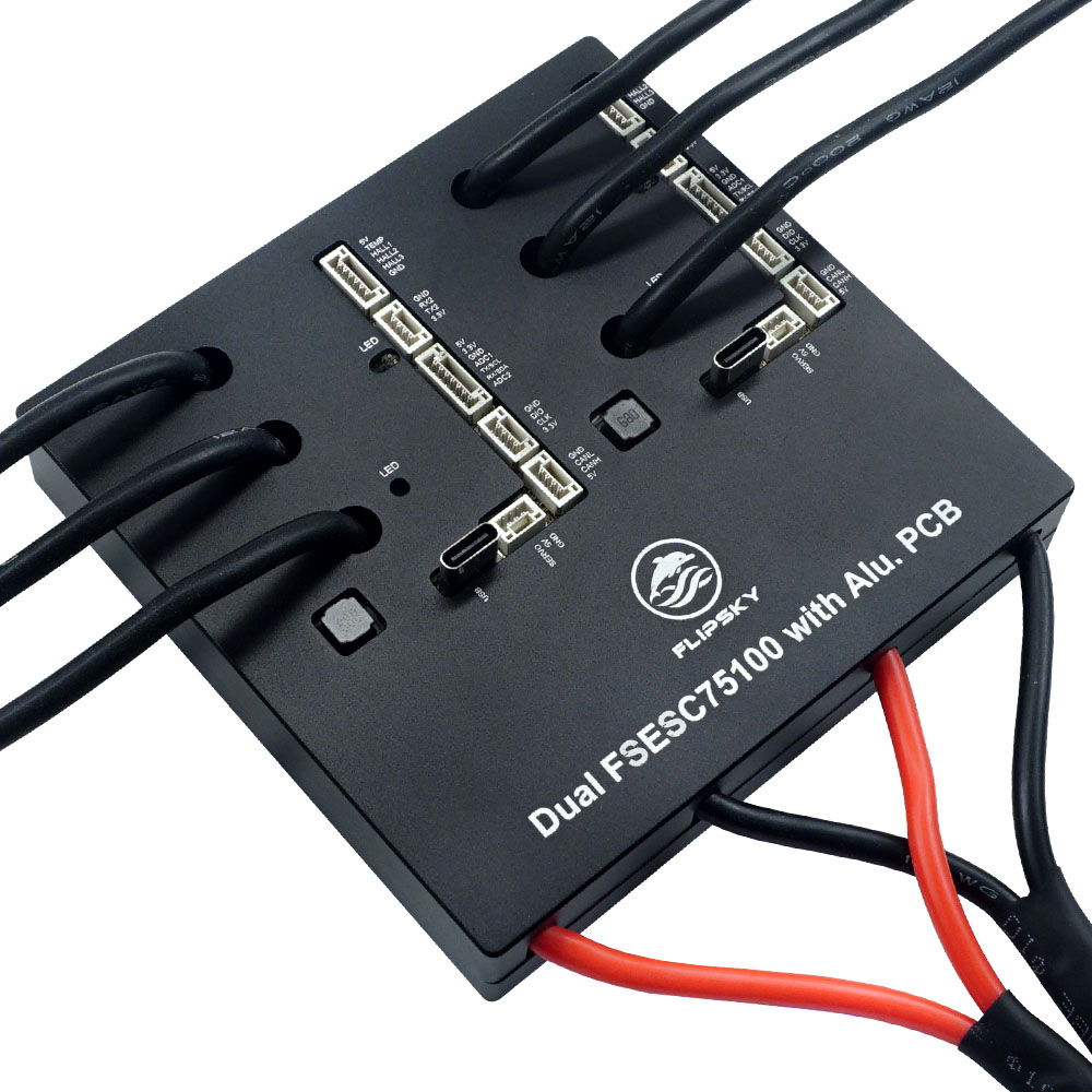 Flipsky Dual 75100 With Alumin - огляд і ціна Dual Ess9038 Dac