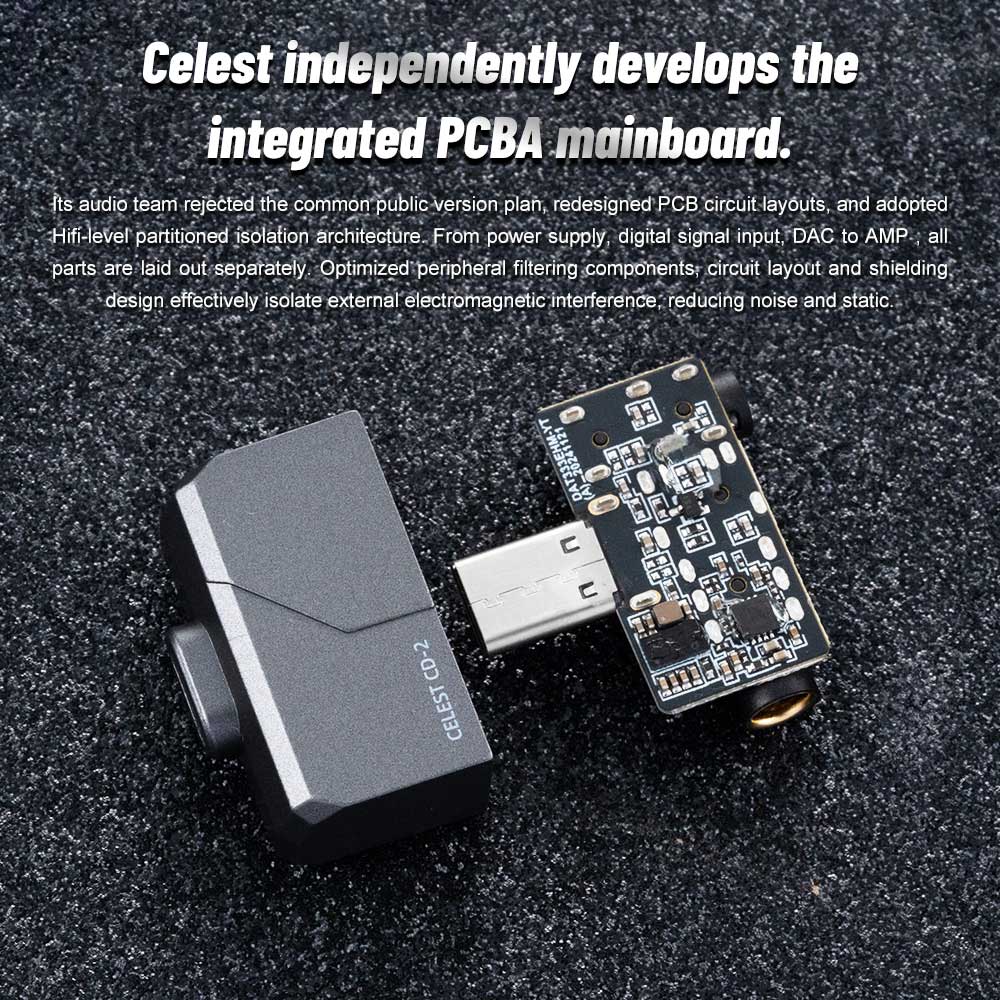 New Celest CD-2 Portable Audio - огляд і ціна Dac With Headphone Amp Balanced
