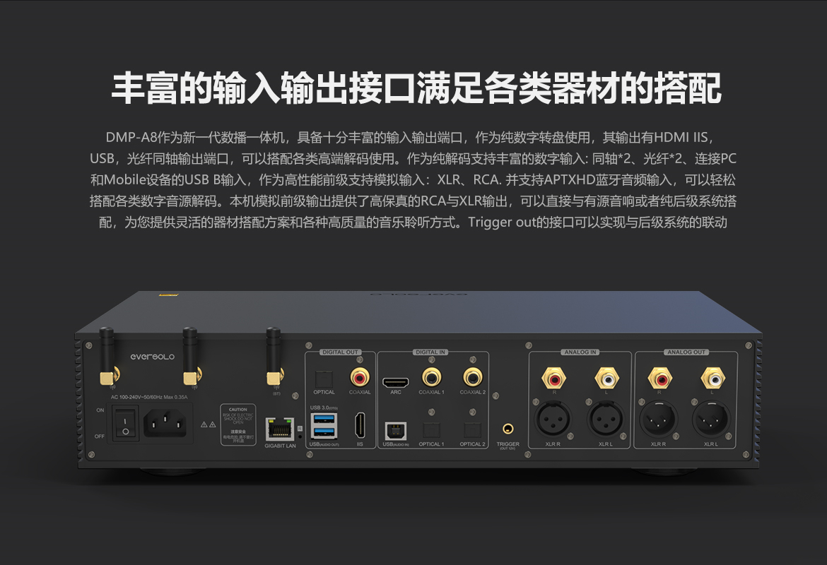 DMP-A8,Digital pre decoding al - огляд і ціна Ak4499 Dac Decoder