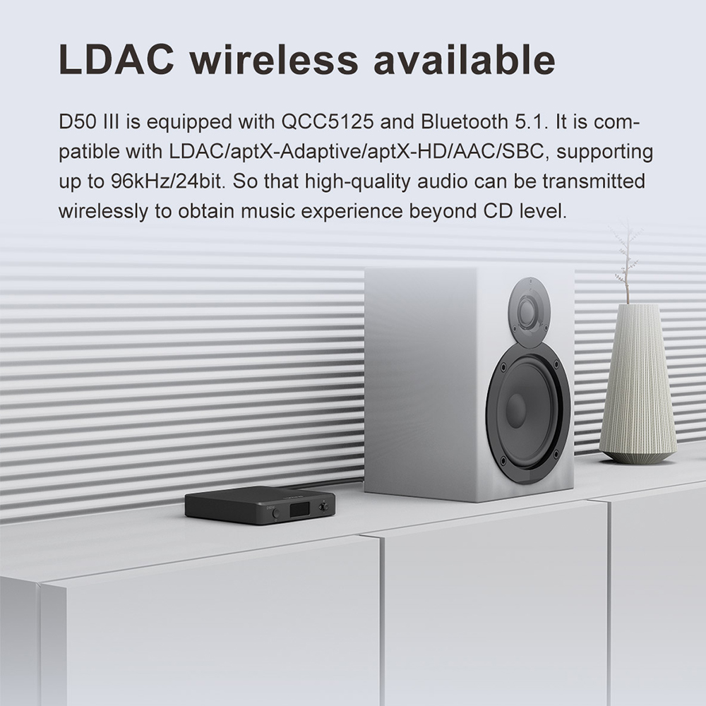 TOPPING D50III Digital Audio D - огляд і ціна Dac Usb Coaxial Optical Bluetooth