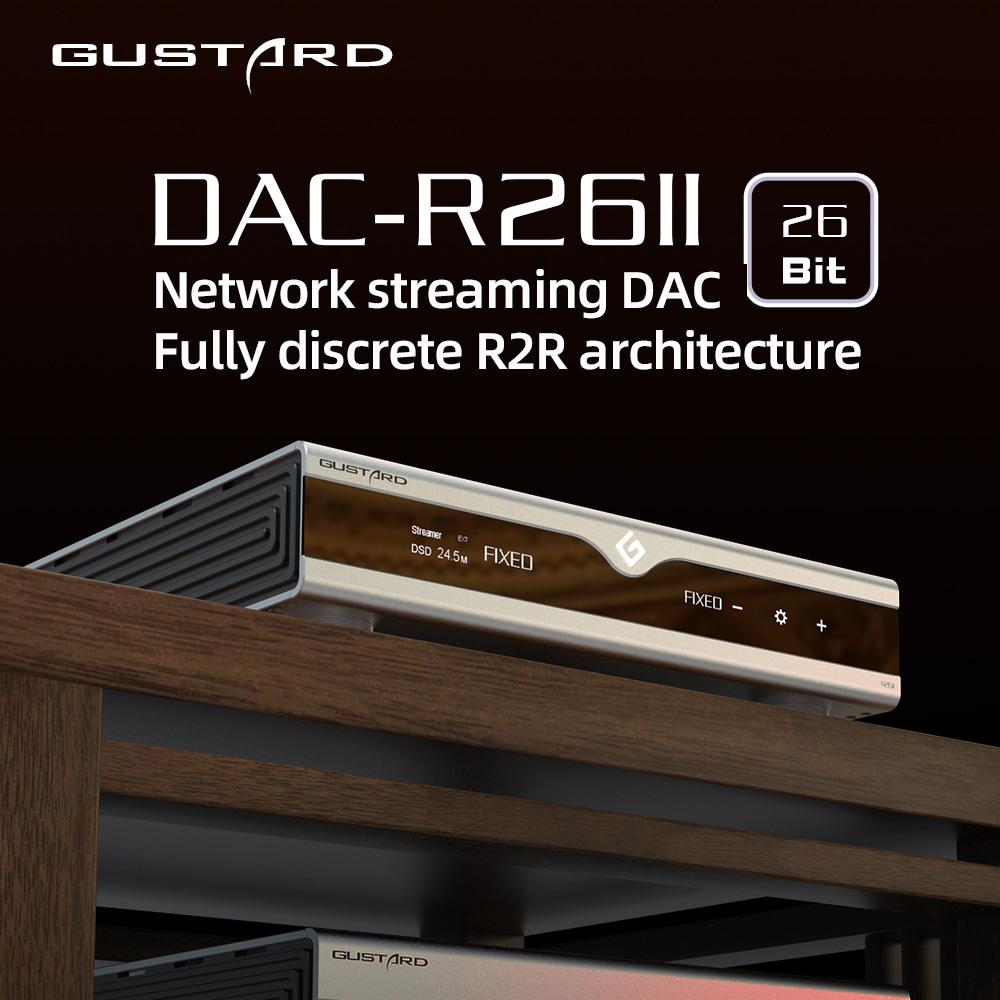 GUSTARD DAC-R26II HIFI Digital - огляд і ціна R2R Dac Balanced Xlr