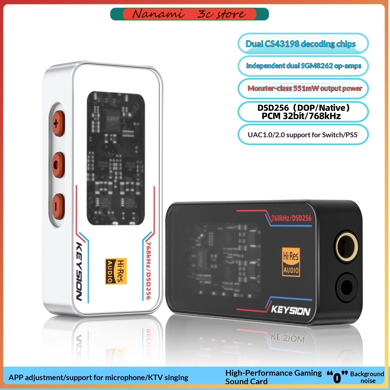 KEYSION Dongle Type C USB DAC  - огляд і ціна Portable Dac Dongle Usb C