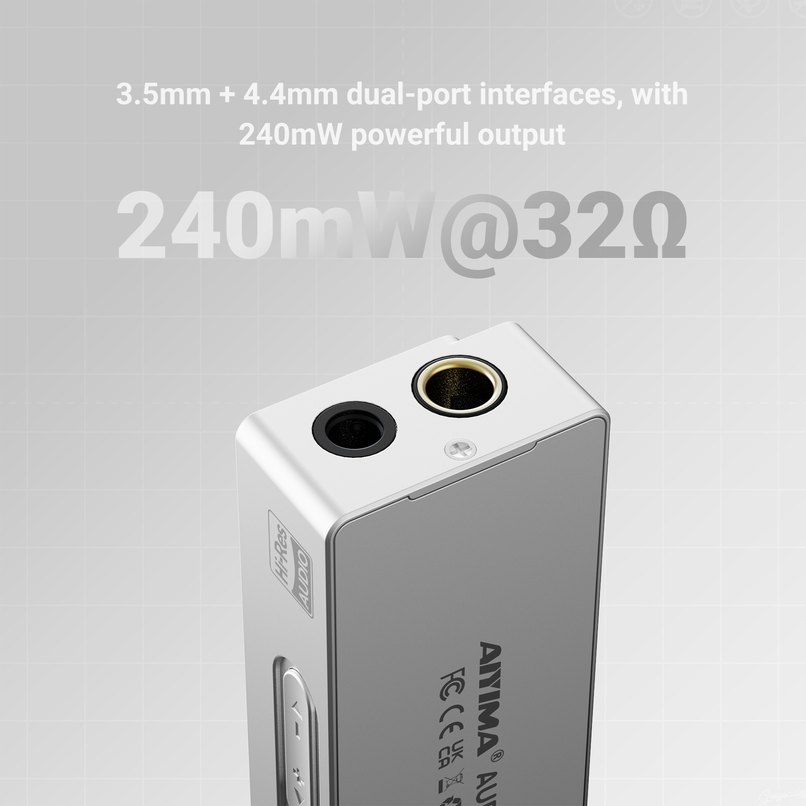 AIYIMA H4 HIFI Portable Headph - огляд і ціна Dac With Headphone Amp Balanced