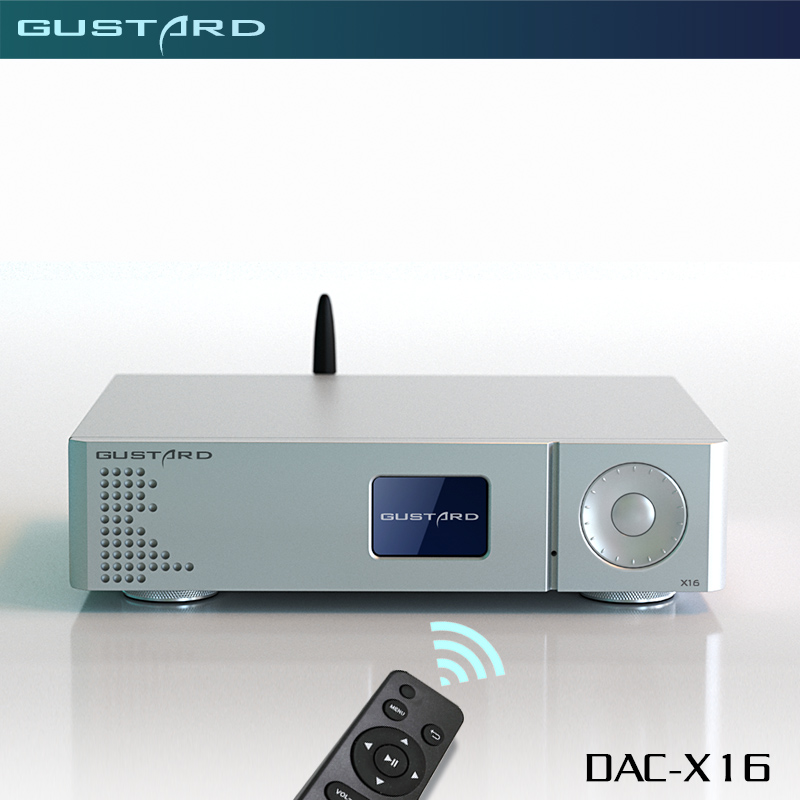 GUSTARD DAC X16 Dual ES9068AS  - огляд і ціна Dac Usb Coaxial Optical Bluetooth