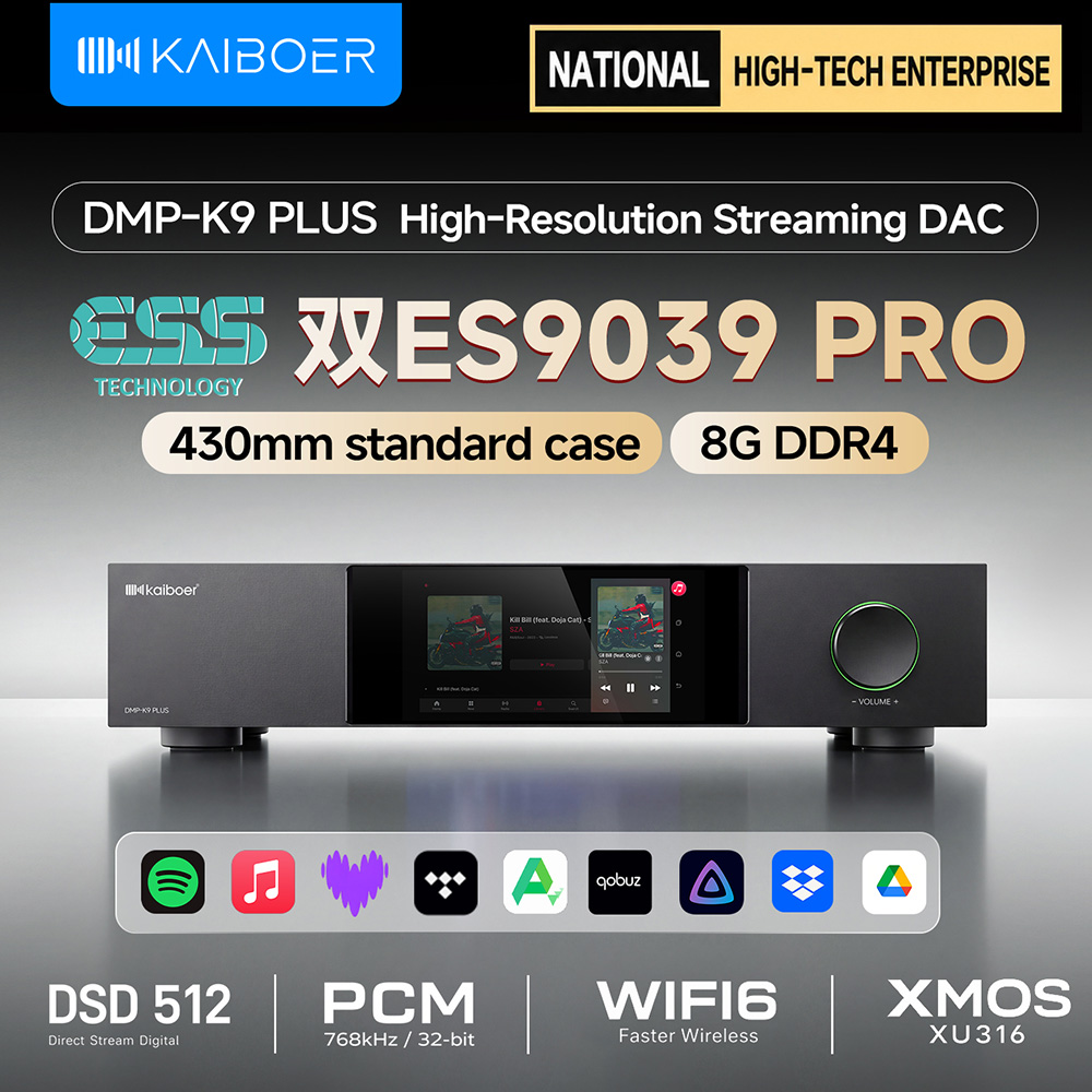 Kaiboe DMP-K9PLUS Hi-Fi Music  - огляд і ціна Dac Streamer Network Player
