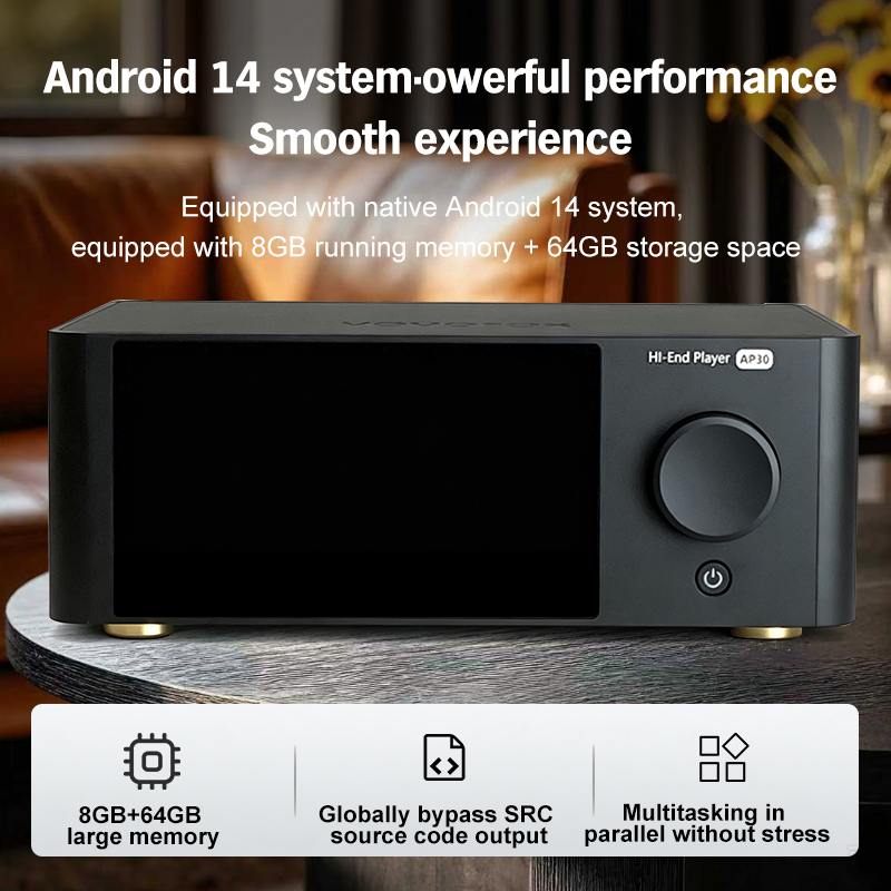 VOVOFOX AP30 HiFi Network Stre - огляд і ціна Dac Streamer Network Player