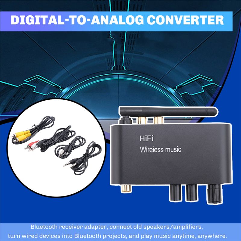 EVENTS DAY Digital-To-Analog C - огляд і ціна Dac Usb Coaxial Optical Bluetooth