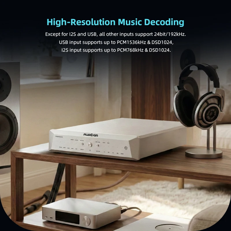 MUSICIAN PEGASUS III DAC R2R 2 - огляд і ціна R2R Dac Balanced Xlr
