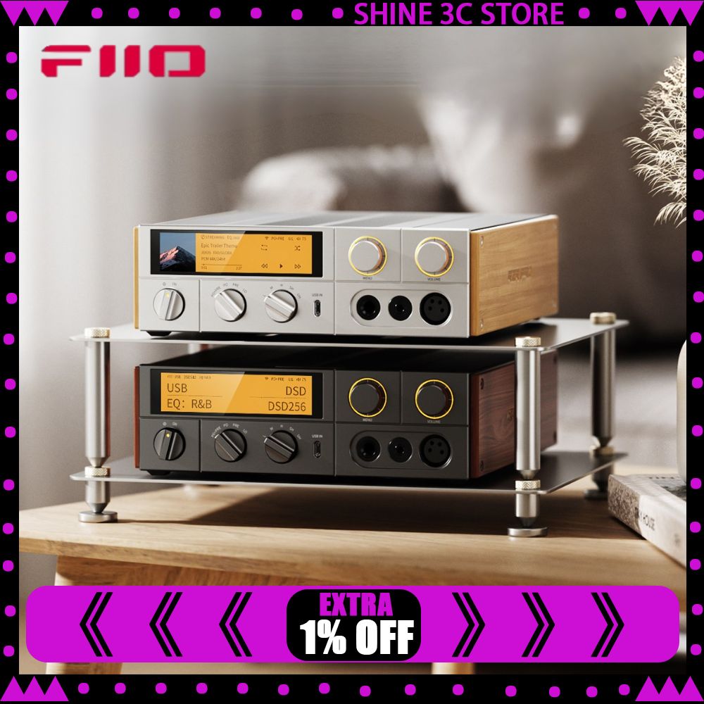 FiiO K17 R2R Desktop DAC Amp D - огляд і ціна Dac With Headphone Amp Balanced