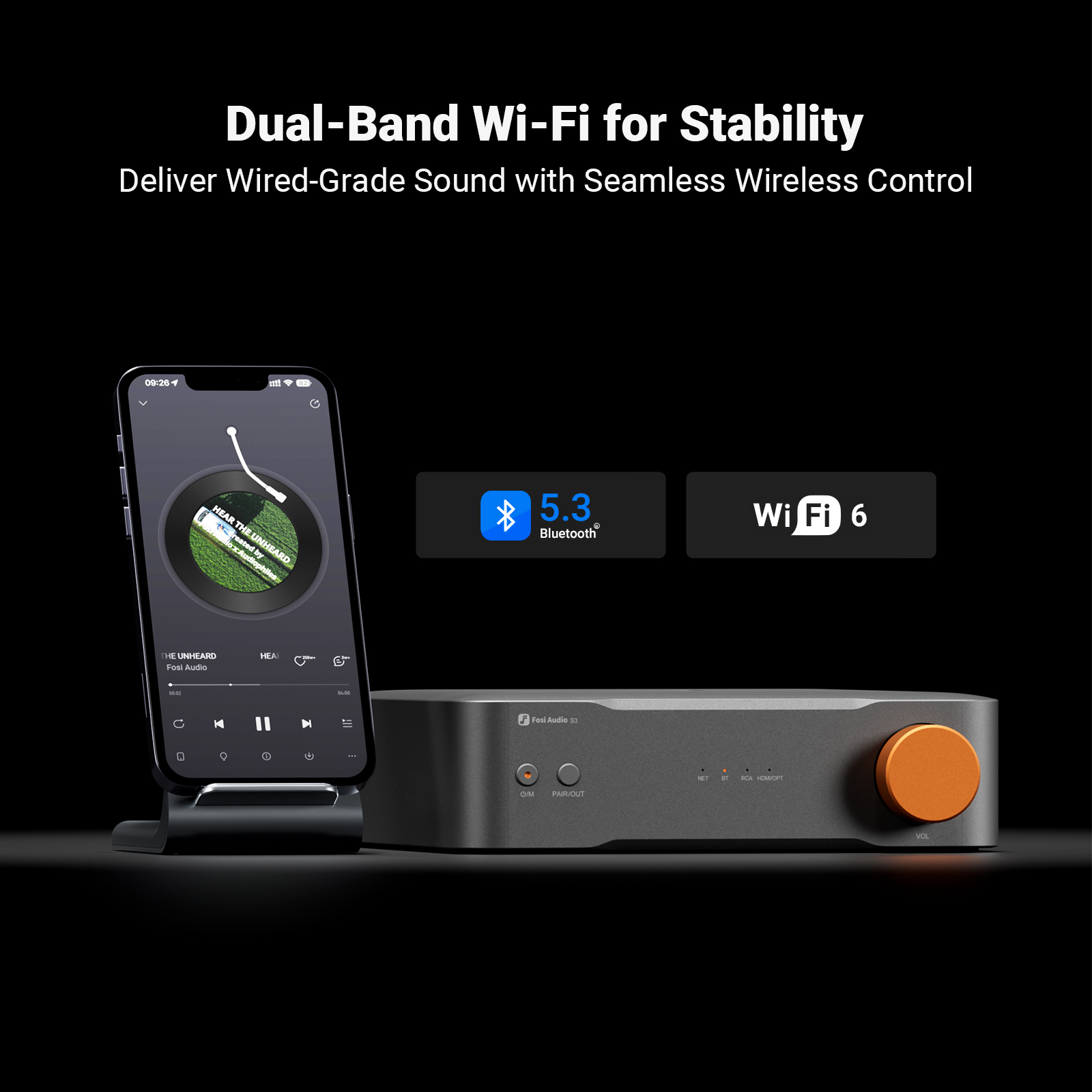 Fosi Audio S3 HiFi Music Strea - огляд і ціна Dac Streamer Network Player