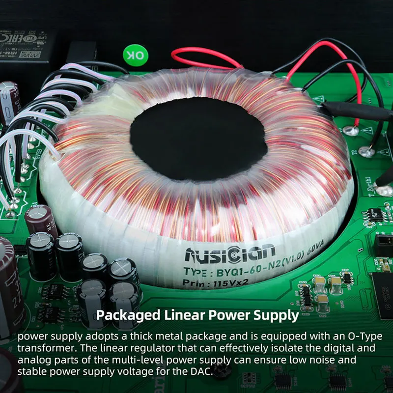 MUSICIAN Aquarius R2R Array DA - огляд і ціна R2R Dac Balanced Xlr