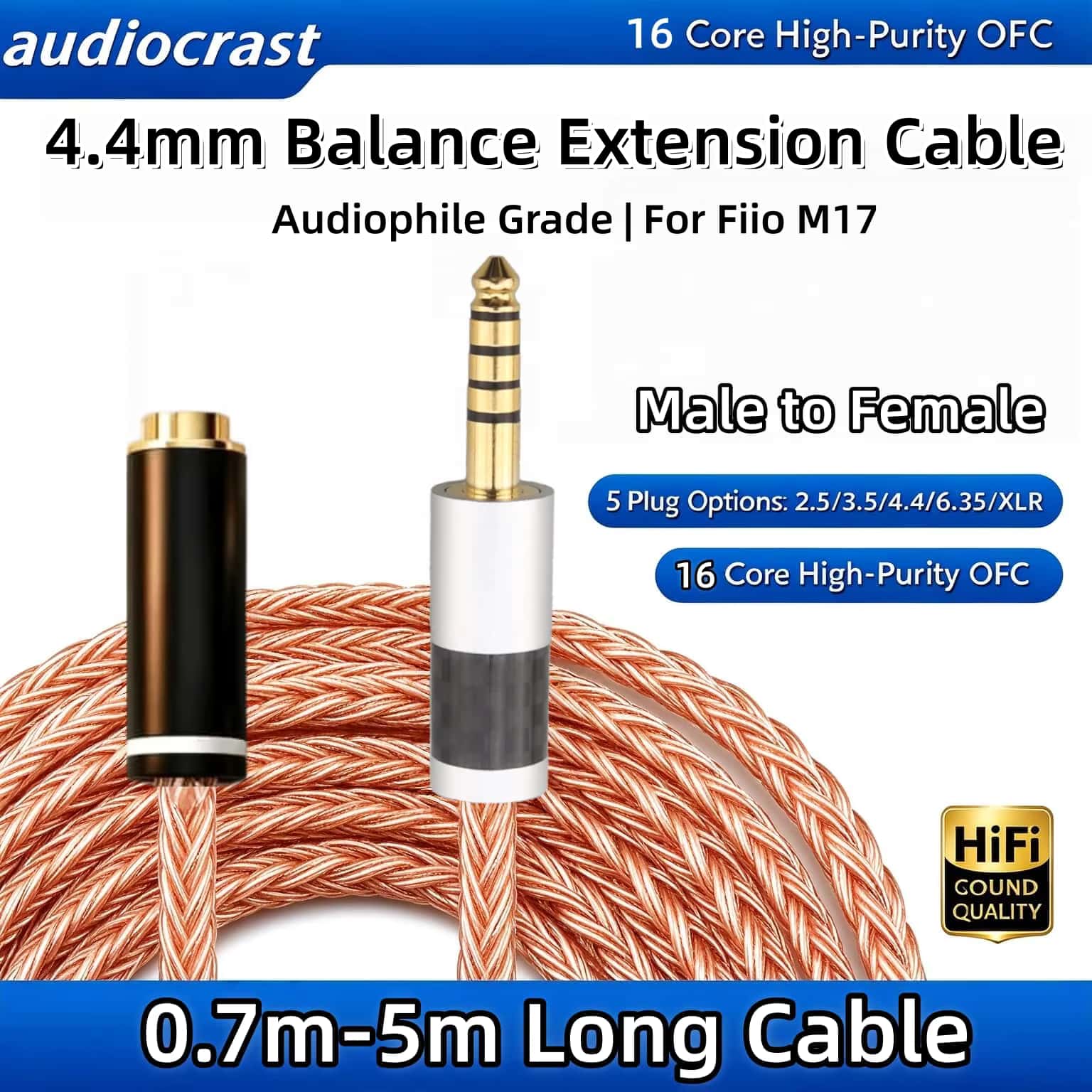 4.4mm Extension Cable Balanced - огляд і ціна Dac With Headphone Amp Balanced