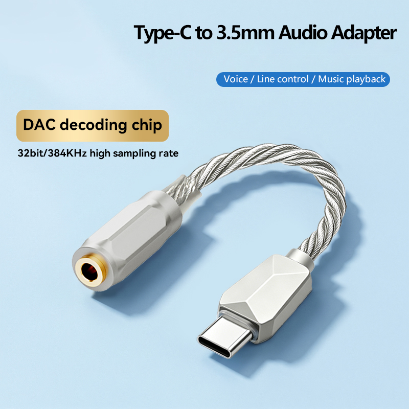USB C DAC Type-C to 3.5mm Head - огляд і ціна Portable Dac Dongle Usb C