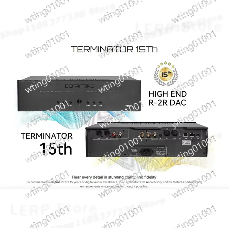 for DENAFRIPS TERMINATOR 15TH  - огляд і ціна R2R Dac Balanced Xlr
