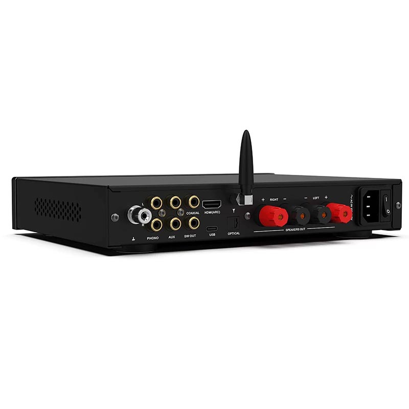 SMSL AS400 Power Amplifier DAC - огляд і ціна Dac Usb Coaxial Optical Bluetooth