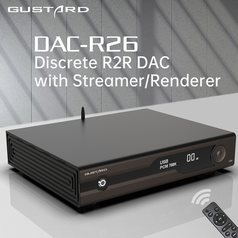 Gustard DAC-R26 Discrete R2R D - огляд і ціна R2R Dac Balanced Xlr