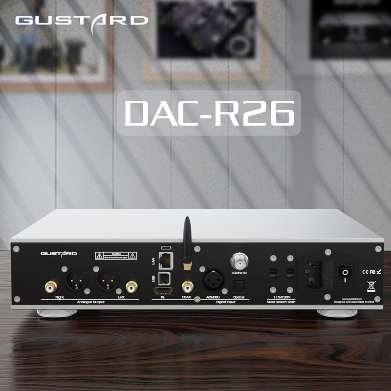 Gustard DAC-R26 Discrete R2R D - огляд і ціна R2R Dac Balanced Xlr