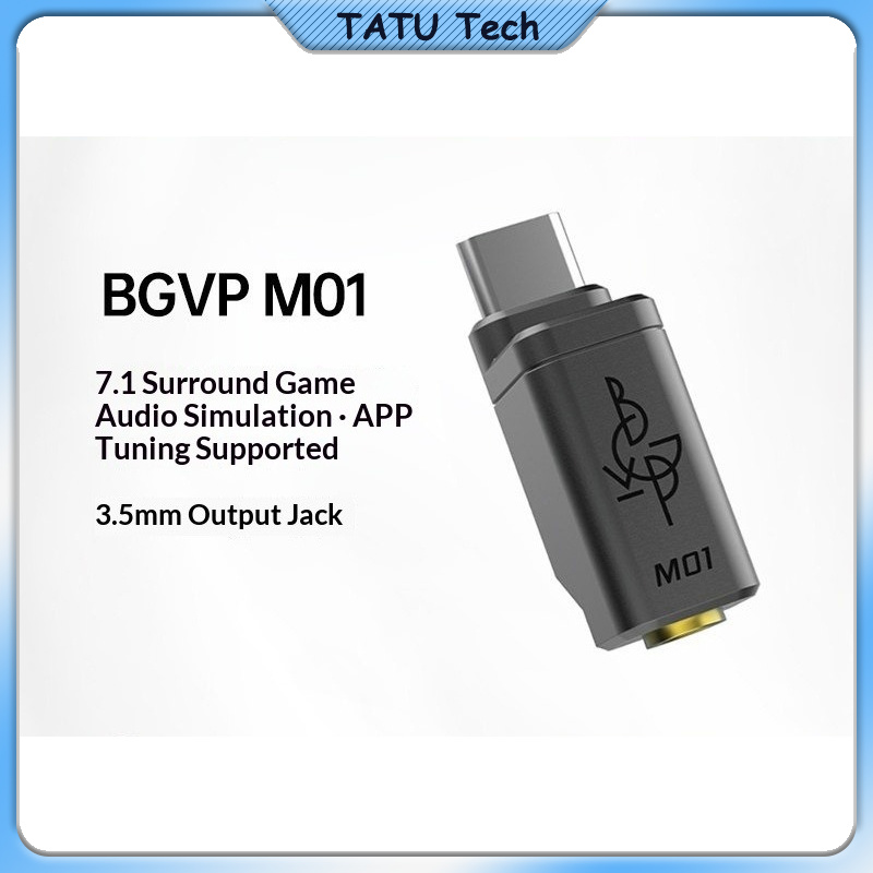 BGVP M01 Portable Lossless USB - огляд і ціна Portable Dac Dongle Usb C