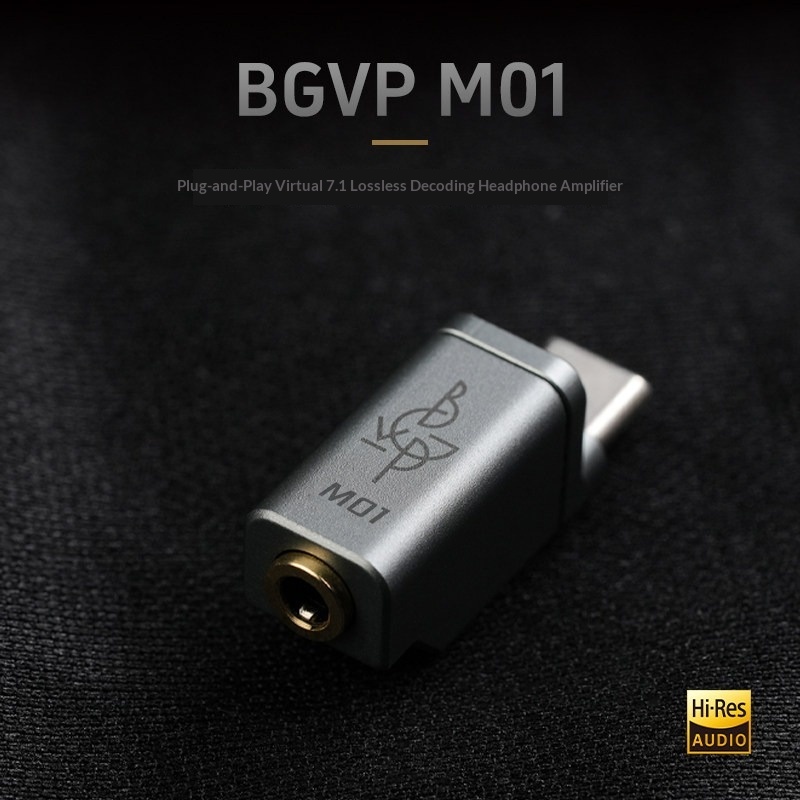 BGVP M01 Portable Lossless USB - огляд і ціна Portable Dac Dongle Usb C