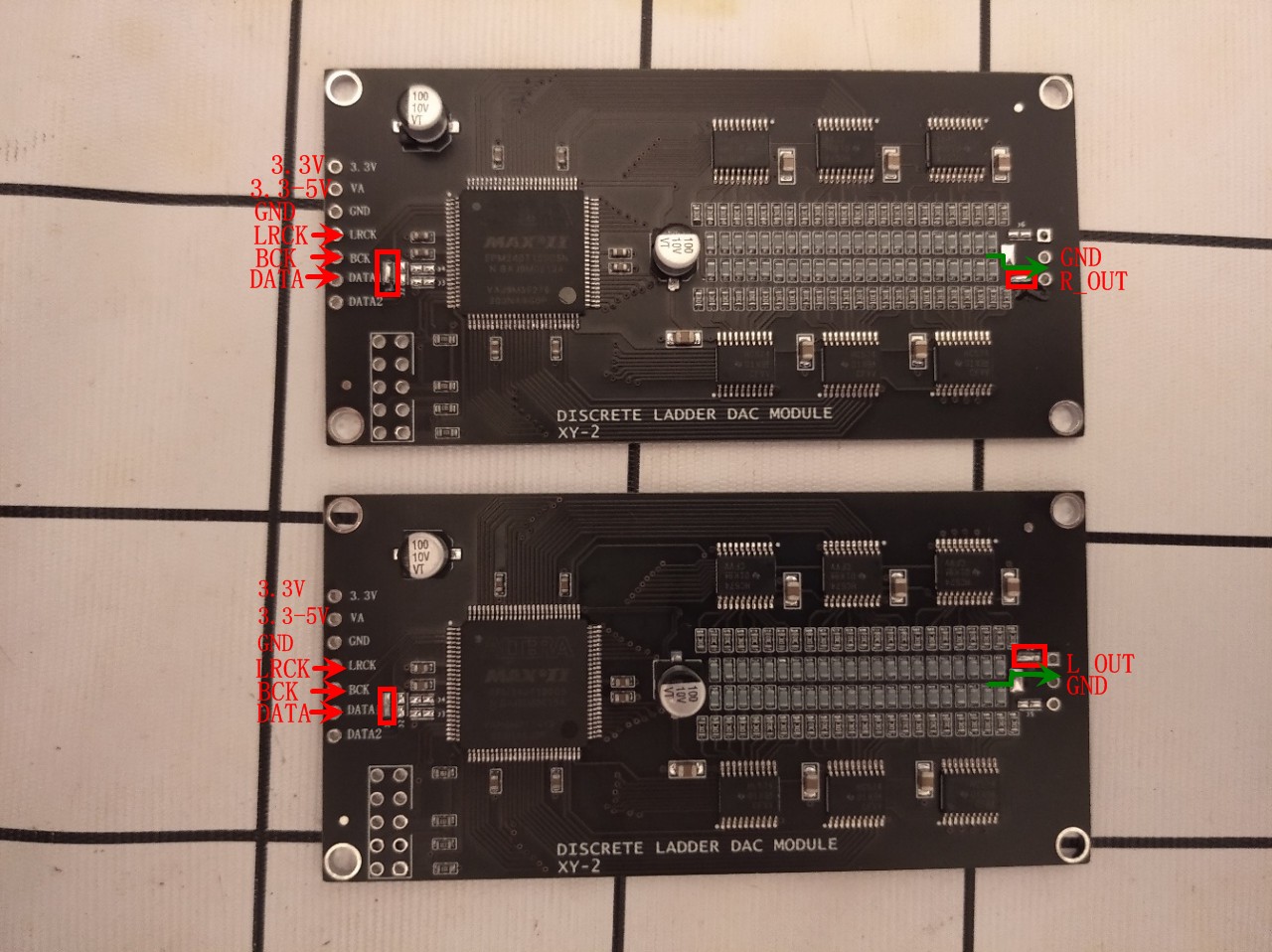 New Discrete R2R Module XY-2 D - огляд і ціна R2R Ladder Dac 24Bit