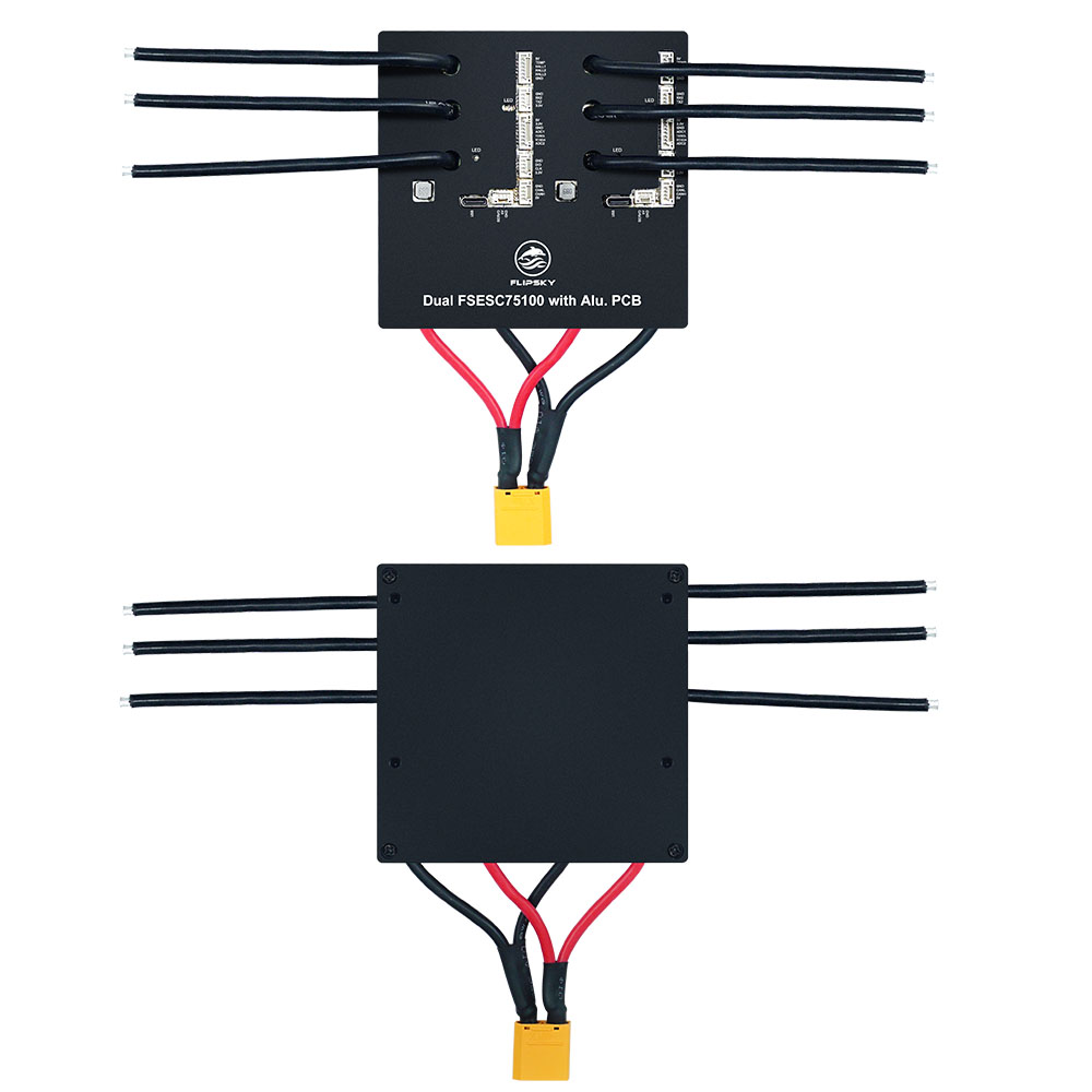 Flipsky Dual 75100 With Alumin - огляд і ціна Dual Ess9038 Dac