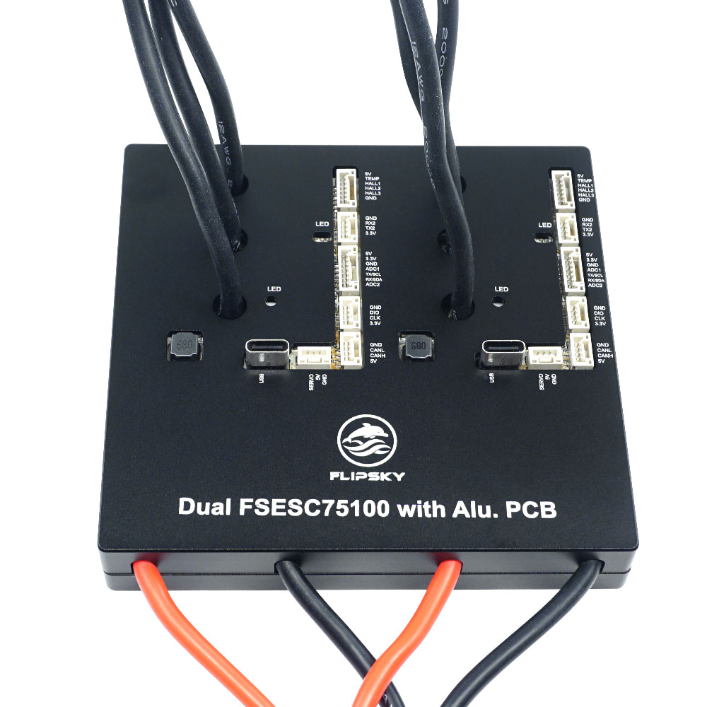 Flipsky Dual 75100 With Alumin - огляд і ціна Dual Ess9038 Dac